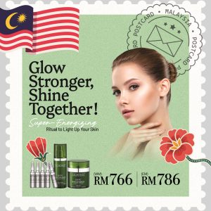 Malaysia Day Promotion : Glow Stronger Set From RM766 Only!